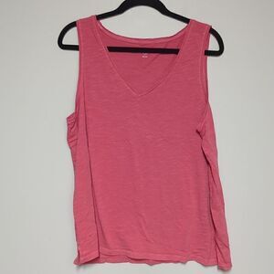 Old Navy Red V Neck Tank